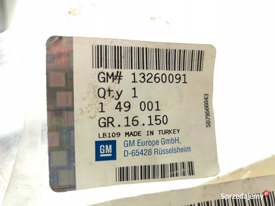 USZCZELKA SZYBY LEWY PRZÓD OPEL ASTRA J 0915 ORI lubelskie