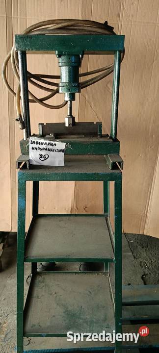 Zaginarka Hydrauliczna do blachy drutu 26 Przysieka