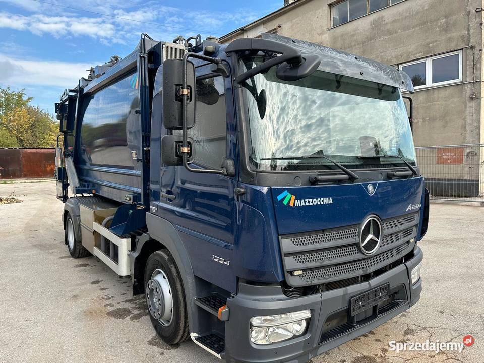 Mercedes Atego 1224 śmieciarka dwie komory EURO tachograf Nowiny