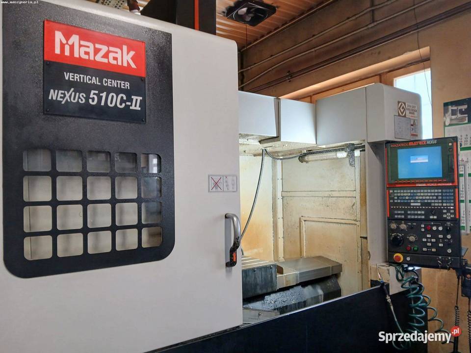 Centrum obróbcze pionowe CNC MAZAK NEXUS 510CII Jelenia Góra