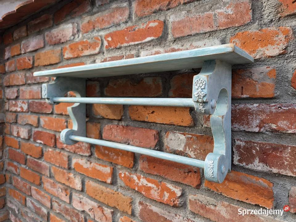 Stara ludowa półka w stylu shabby chic Szczecinek sprzedam