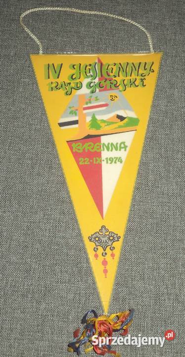 Kopalnia KWK Wawel Ruda Śląska proporczyk PTTK Piekary Śląskie