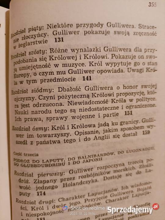Podróże Guliwera Swift książki Warszawa mazowieckie sprzedam