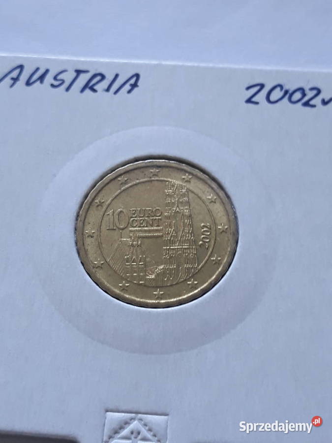 10 Eurocentów Austria 2002 r Konin