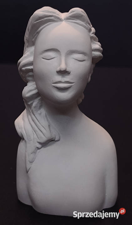 OLA popiersie gipsowe głowa kobiety do Figurki i rzeźby Wrocław