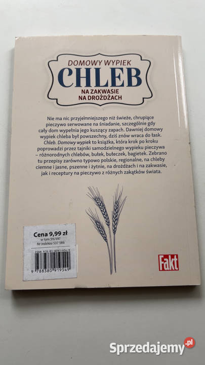 CHLEB Domowy Wypiek na Zakwasie Drożdżach Bułki Warszawa sprzedam