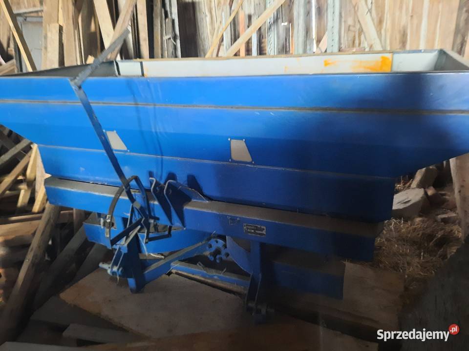 rozsiewacz do nawozu bogballe 1024m 1200l wielkopolskie Pleszew