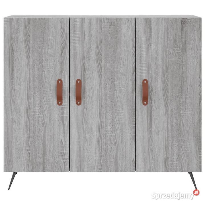 Szafka szary dąb sonoma 90x34x80 materiał mazowieckie
