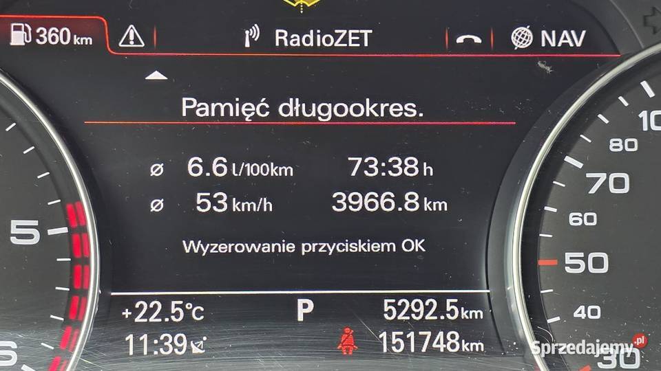 Audi A6 C7 20 TDI 190 Quattro 4x4 Automat LED 190KM Zarszyn
