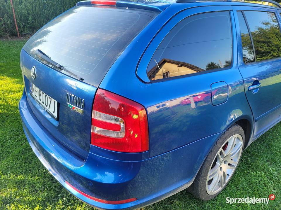 Skoda octavia II vrs 20 170 rs blue wspomaganie kierownicy
