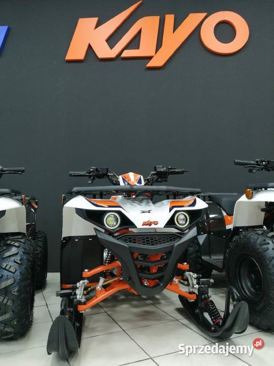 Quad atv Pojazd śnieżny Kayo AU125 zestaw Snow nieuszkodzony Nowy Sącz