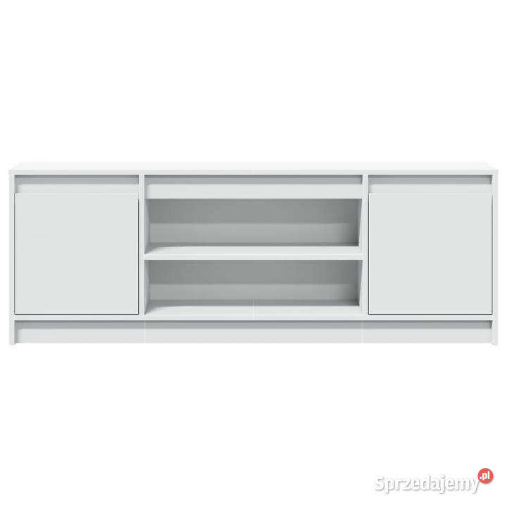 Szafka TV z LED biała 1395x34x50 materiał mazowieckie Warszawa