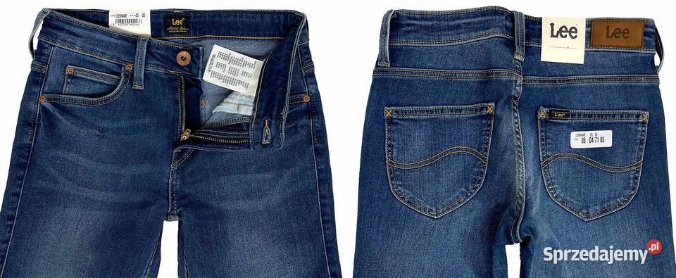 Spodnie damskie Lee Scarlett Slim W25 L33 warmińsko-mazurskie Pisz