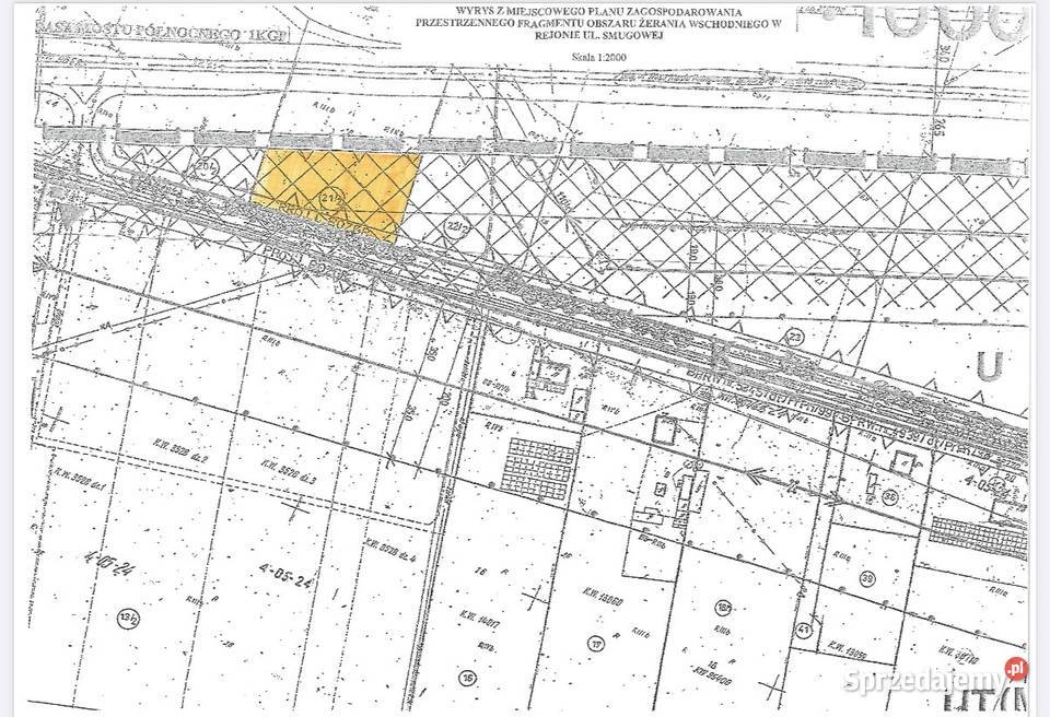Działka z PNB budynku biurowomagazynowego Warszawa