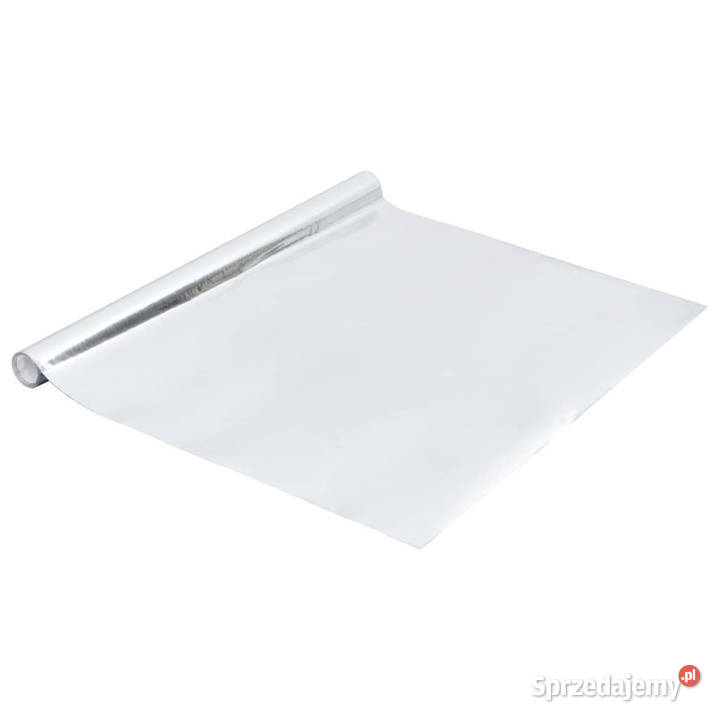 Okleina meblowa srebrna wysoki połysk 500x90 PVC mazowieckie Warszawa