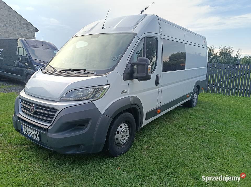 Ducato Maxi 9 osób tv duży bagażnik faktura 23 Rok produkcji 2015 Stropieszyn