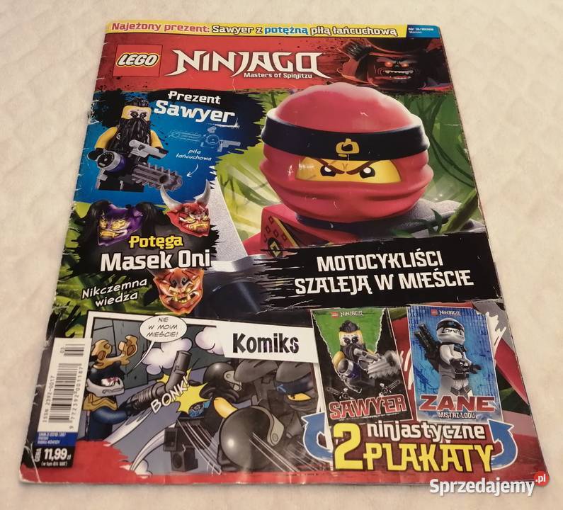 Lego Ninjago, nr. 3/2018 (35). (Książeczki dla dzieci, czaso