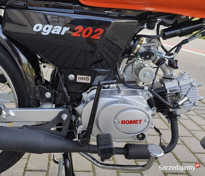 ROMET OGAR 202 FI 504T EURO 5 2023 SALON SERWIS 49cm3