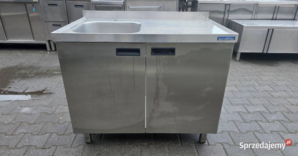 Zlew 1 Komorowy z Szafką Drzwi Otwierane 1006085 Nowe Skalmierzyce