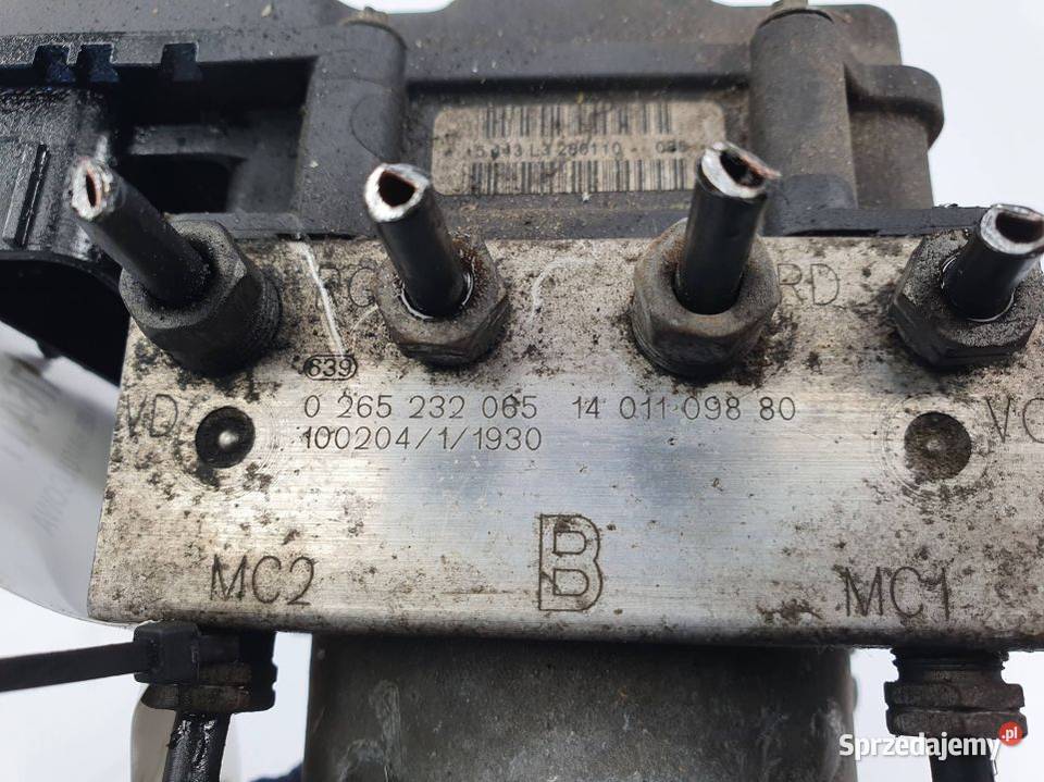 POMPA ABS HAMULCOWA FIAT SCUDO II 0265232065 Lipno