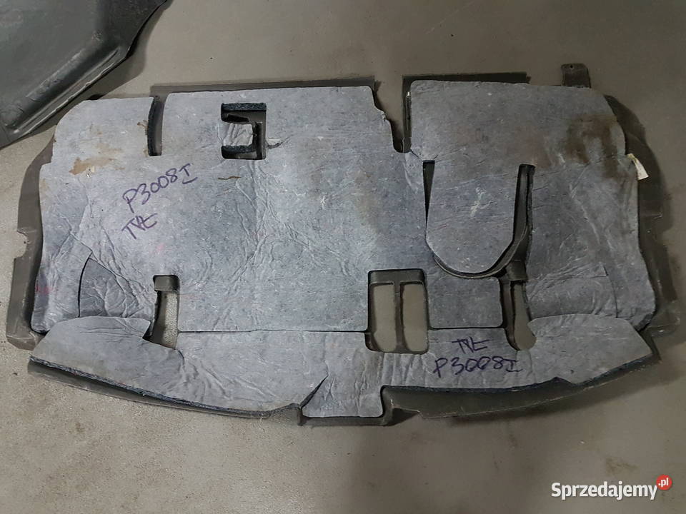 PEUGEOT 3008 I 2011 DYWAN WYKLADZINA TYLNA Turkowice