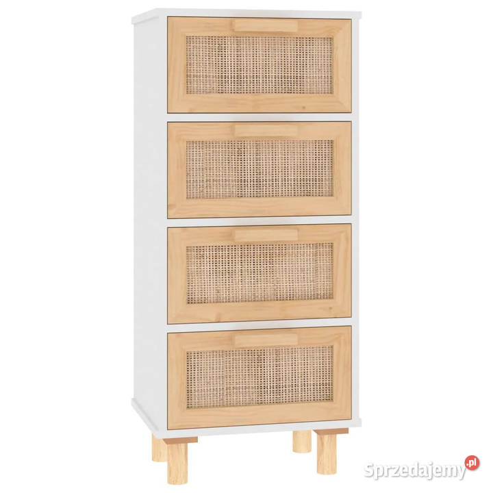 Szafka biała 40x30x90 lita sosna i naturalny mazowieckie Warszawa