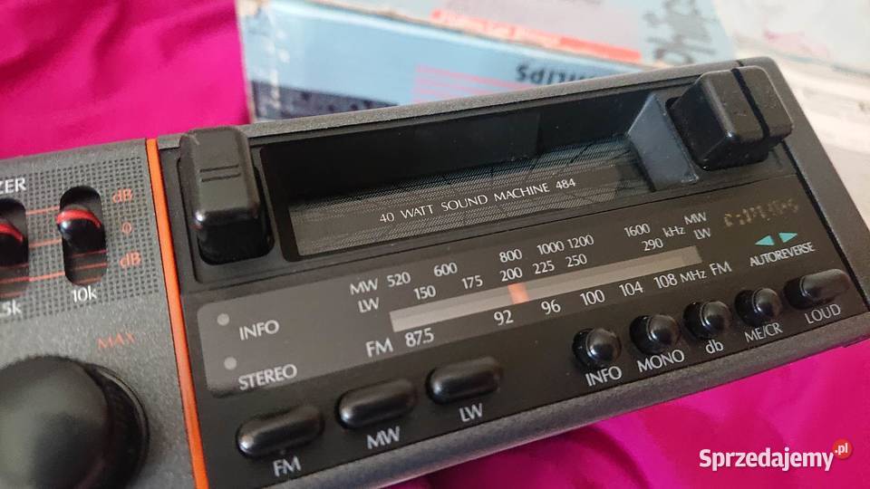 Radio PHILIPS DC484 super stan pudełko Szydłowiec