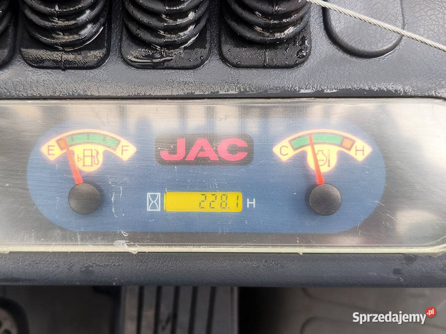 Wózek widłowy JAC CPQYD25 triplex 45 m 25 t lpg Kęty