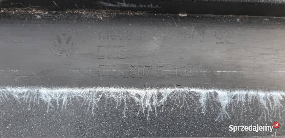 VW TIGUAN II 5NA RLINE ZDERZAK TYŁ DOKŁADKA Bieleń