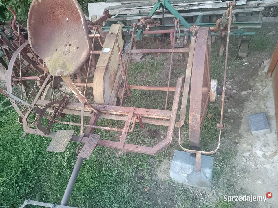 Przegrabiarka konna dyszel do traktora