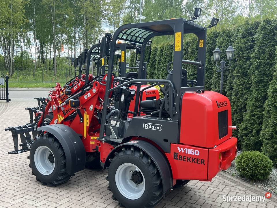 NOWA Mini ładowarka BEKKER W1160 Perkins Rexroth Zambrów