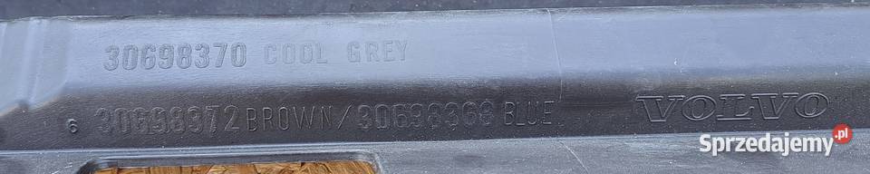 LISTWA NAKŁADKA PROGOWA LEWA VOLVO XC70 30698372 Mielęcin sprzedam