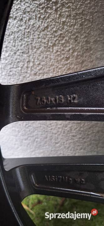 Sprzedam felgi aluminiowe 24545R18 z oponami wielkopolskie Sulmierzyce sprzedam