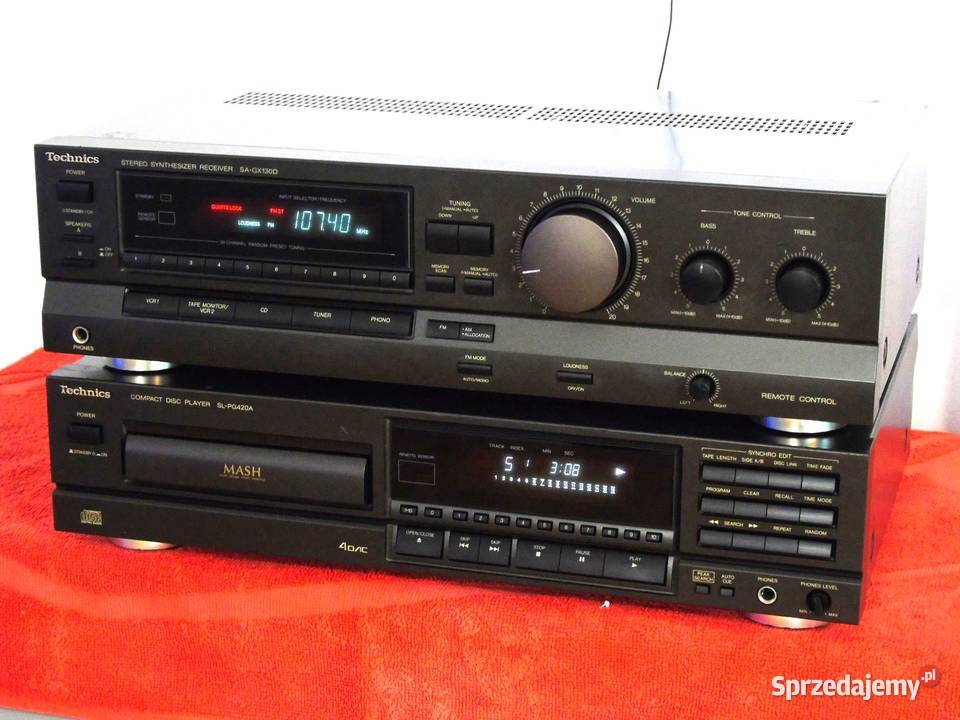 Ampltuner i CD Technics SAGX130 i SLPG420 podkarpackie sprzedam