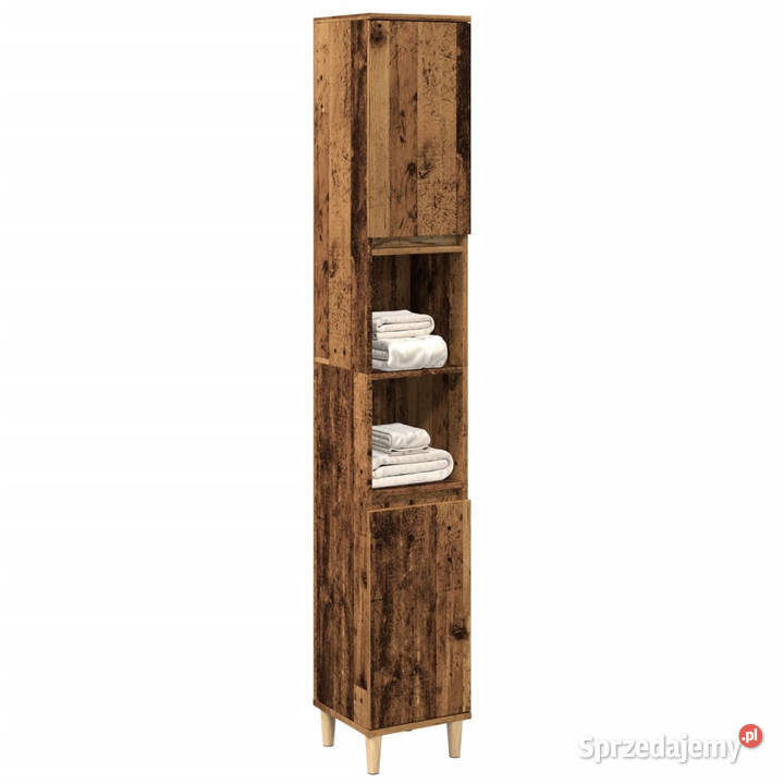 Szafka łazienkowa stare drewno 30x30x190 mazowieckie Warszawa sprzedam