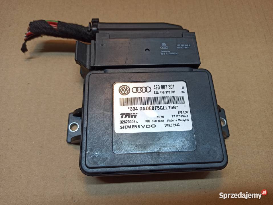 MODUŁ HAMULCA 4F0907801 AUDI A6 C6 Motoryzacja dolnośląskie Bolesławiec