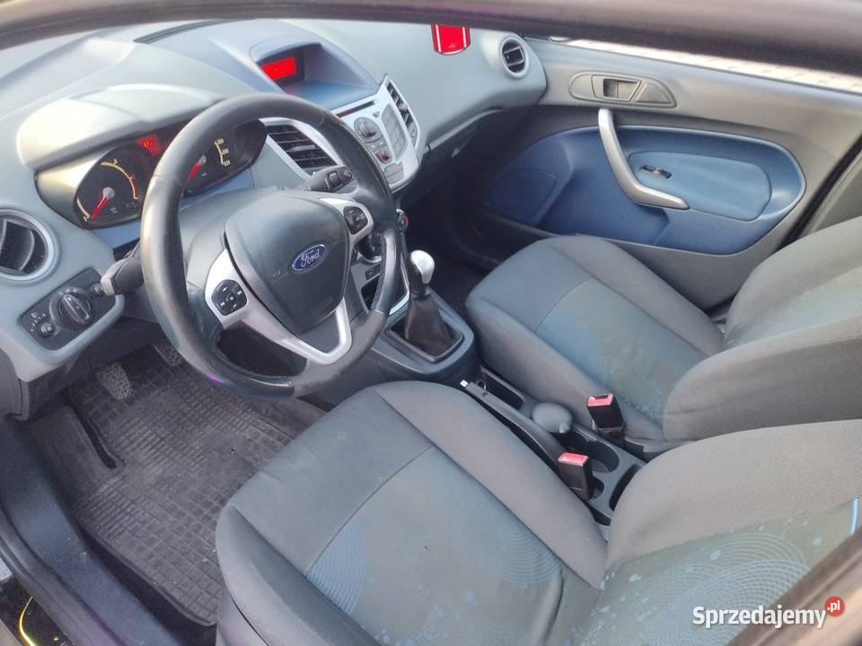 Ford Fiesta 2009r 14TDCI czarny Rzeszów