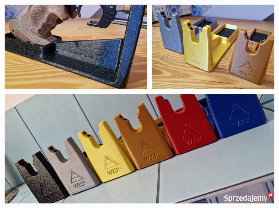 Stojak na pistolet wiatrówkę PCP Walther Steyr Wrocław