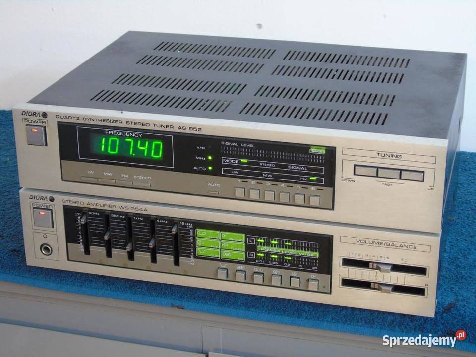 Wzmacniacz i tuner Diora sprawne WYSYŁKA Jasło