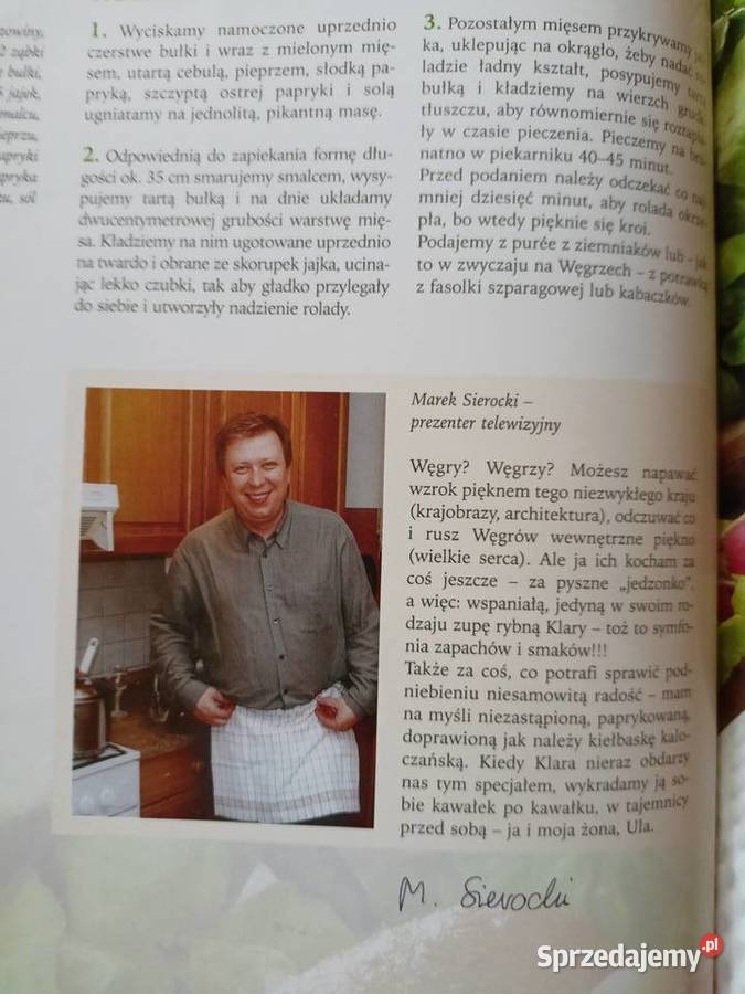 Na węgierskim stole książki kucharskie prezenty Rok wydania 2003 Warszawa