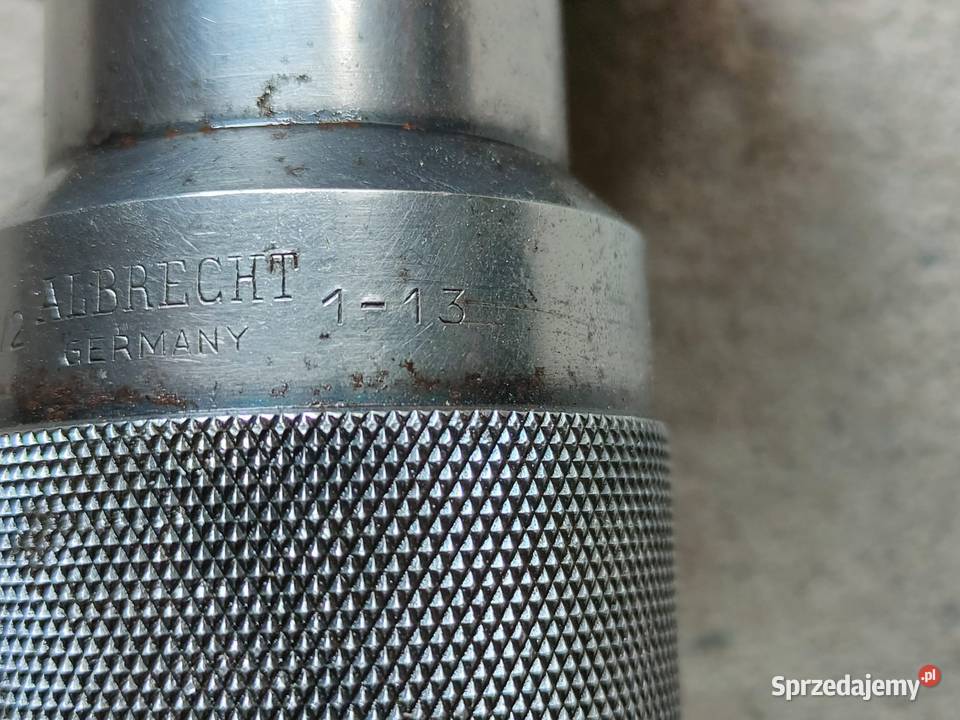 Oprawka ISO 50 uchwyt wiertarski ALBRECHT 113 FV Czarnożyły