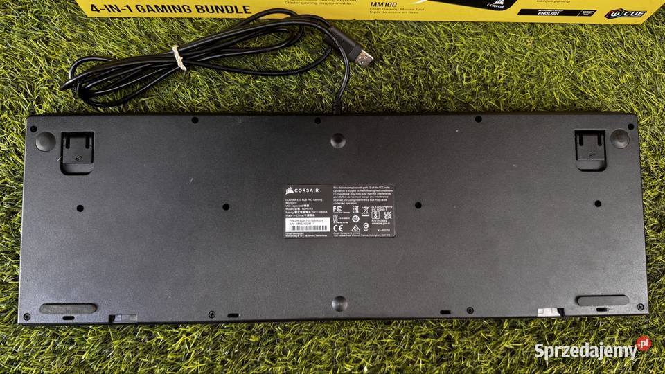 Klawiatura Corsair K55 RBG Tanio Pszów Rybnik Klawiatury i myszy sprzedam