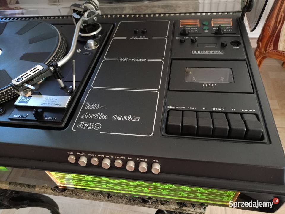 Zabytkowy Gramofon Dual 1237 A Metz Hi Fi Studio Drawski Młyn