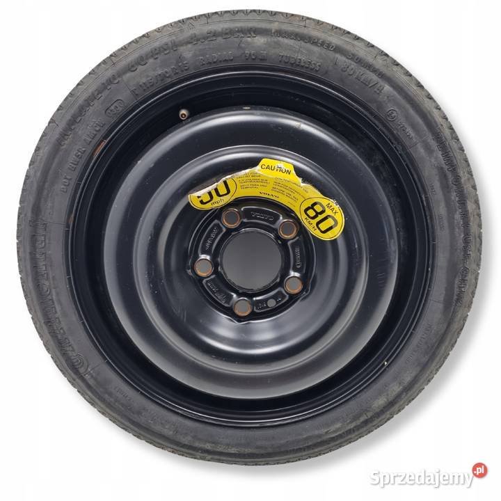 KOŁO ZAPASOWE DOJAZDOWE 11570 R15 Volvo S70 V70 Rudka sprzedam
