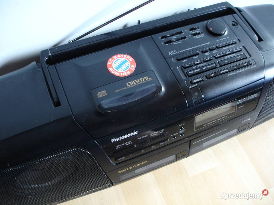 FRadiomagnetofon PANASONIC RXDT5 PILOT lubuskie Zielona Góra sprzedam