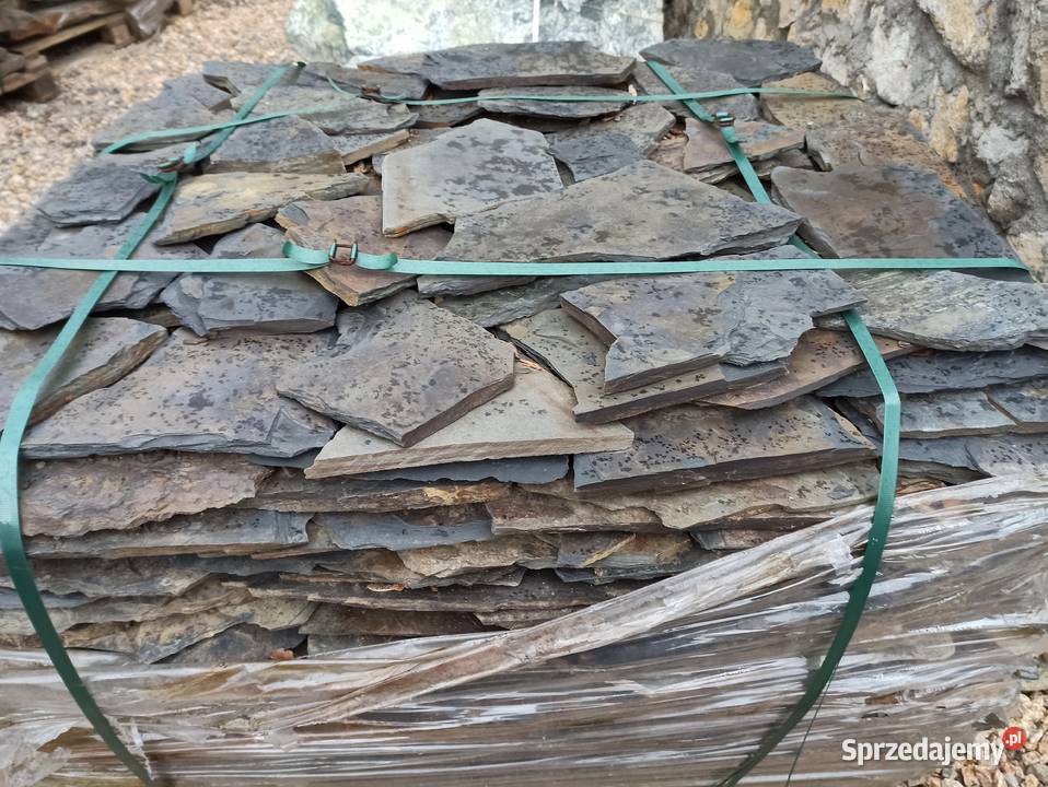 Łupek Elewacyjny czarnobrązowy na elewację Pozostałe Oświęcim sprzedam