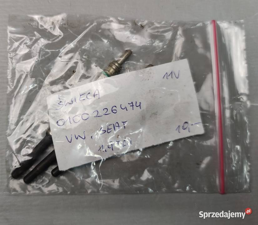 świece żarowe vw 19 TDI 0100226474 Suchedniów