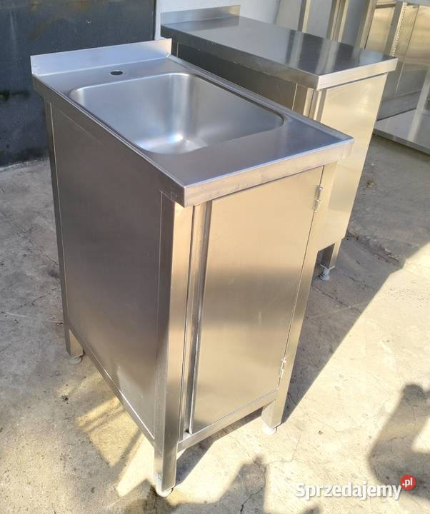 Zlew gastronomiczny 1komorowy z szafką 40x65x90 wielkopolskie Słupia Kapitulna