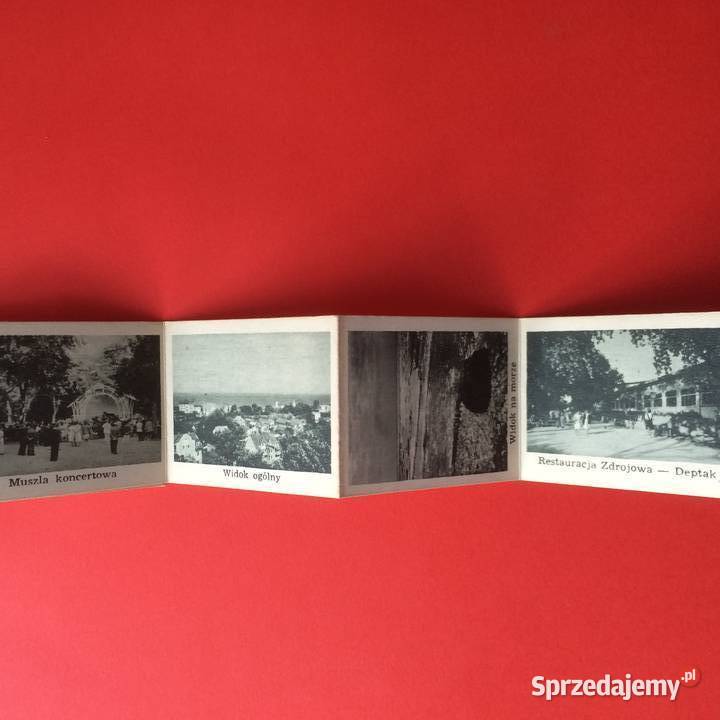 1490 Zestaw Widokówek Międzyzdroje Szczecin