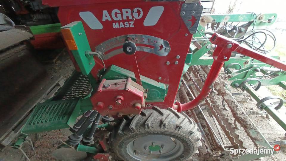 Siewnik stopkowy Agro Masz SR300 produkcji 2016 wielkopolskie Kalisz